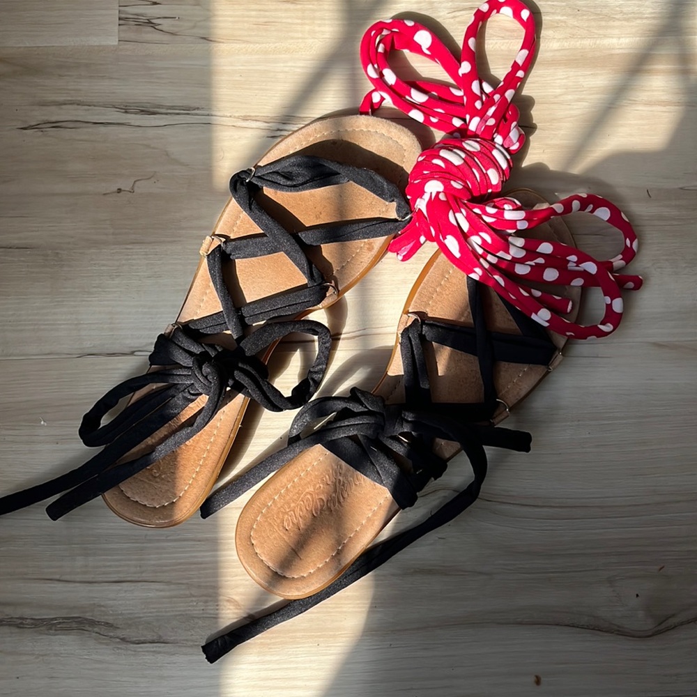 Papaya Con Leche sandals